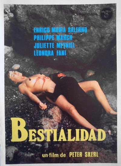 Póster de Bestialidad