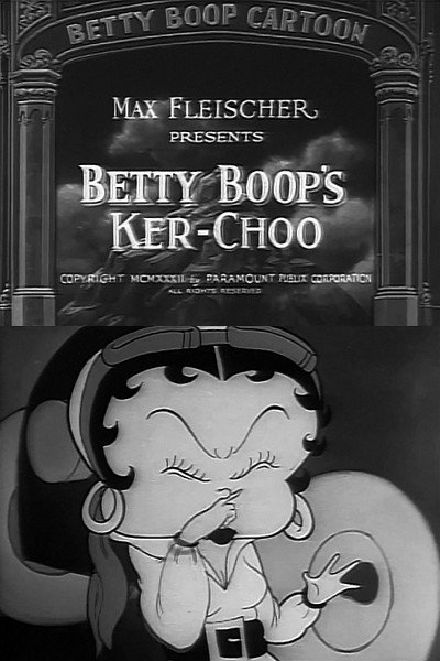 Póster de Betty Boop presenta: Automovilista sin ruedas