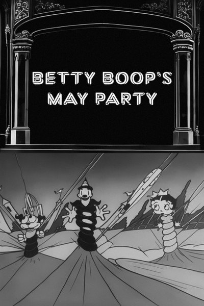 Póster de Betty Boop presenta Una hacienda pegajosa
