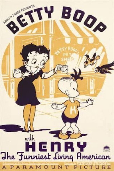 Póster de Betty Boop with Henry the Funniest Living American