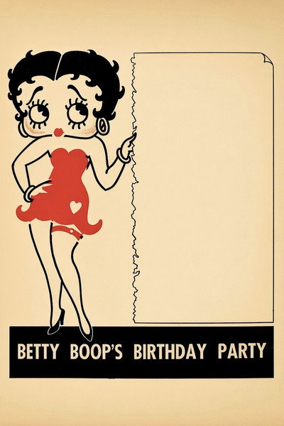 Póster de Betty Boop's Birthday Party