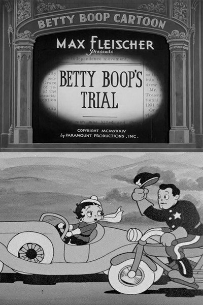 Póster de Betty Boop's Trial