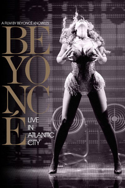 Póster de Beyoncé Live in Atlantic City