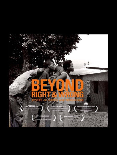 Póster de Beyond Right and Wrong: Stories of Justice and Forgiveness