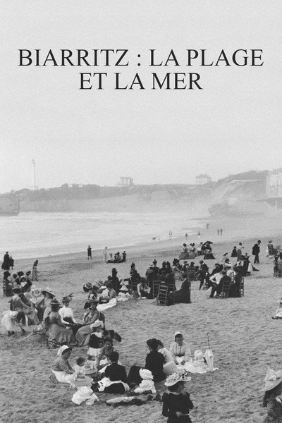 Póster de Biarritz: la plage et la mer