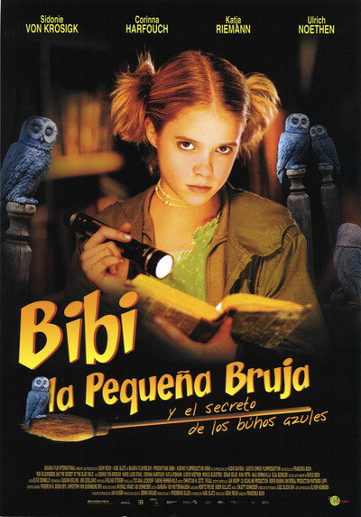 Póster de Bibi la pequeña bruja y el secreto de los búhos azules