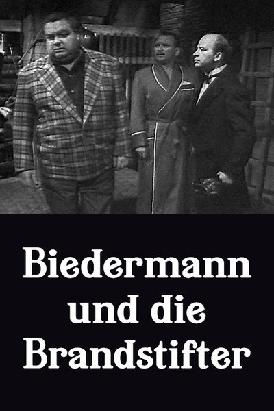Póster de Biedermann und die Brandstifter