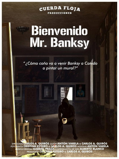 Póster de Bienvenido Mr. Banksy