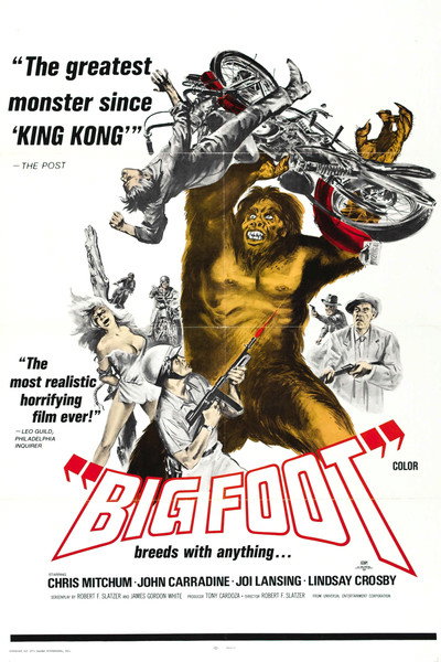 Póster de Bigfoot