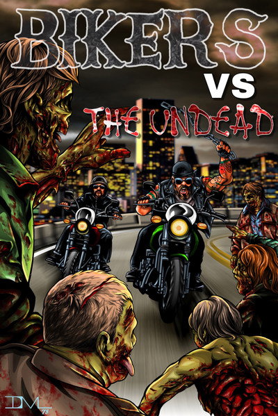 Póster de Bikers Versus the Undead