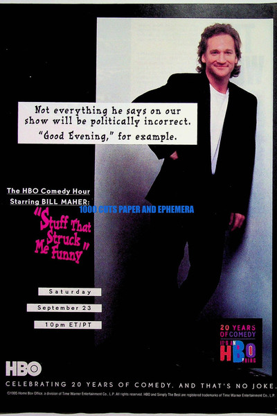 Póster de Bill Maher: Stuff That Struck Me Funny