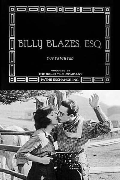 Póster de Billy Blazes, Esq.