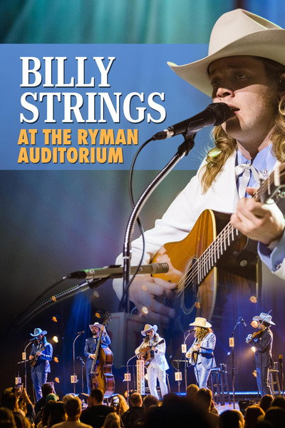 Póster de Billy Strings at the Ryman Auditorium