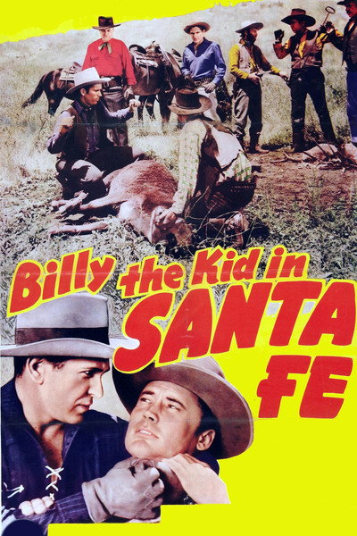 Póster de Billy the Kid in Santa Fe