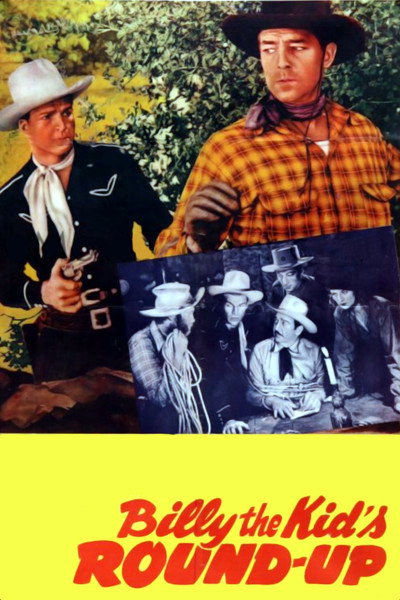 Póster de Billy the Kid's Round-Up