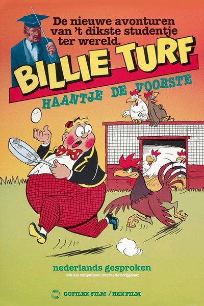 Póster de Billy Turf haantje de voorste