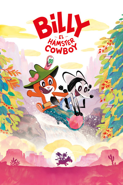 Póster de Billy y el hámster cowboy