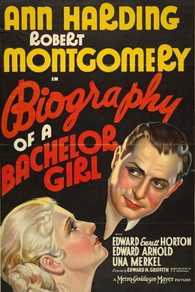 Póster de Biography of a Bachelor Girl
