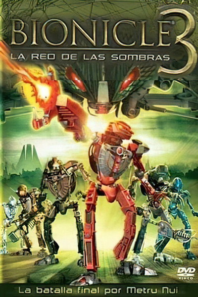 Póster de Bionicle 3: la red de las sombras