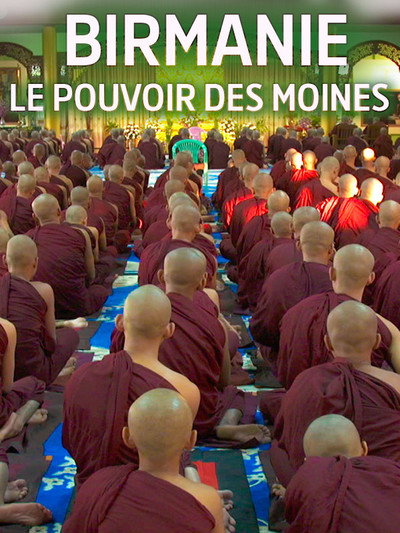 Póster de Birmanie le pouvoir des moines