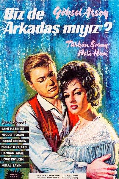 Póster de Biz de arkadas miyiz?