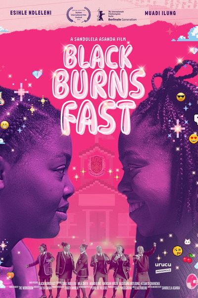 Póster de Black Burns Fast
