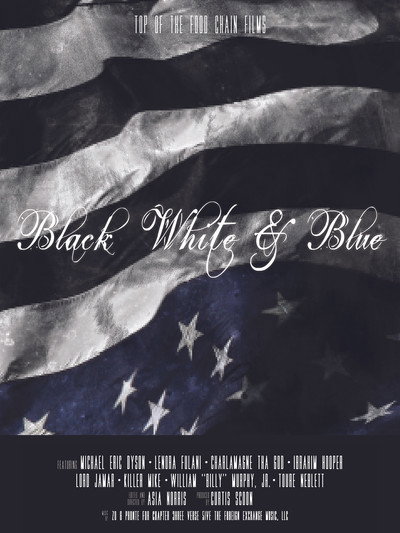 Póster de Black White & Blue