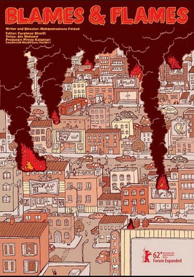 Póster de Blames and Flames