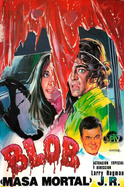 Póster de Blob. Masa mortal