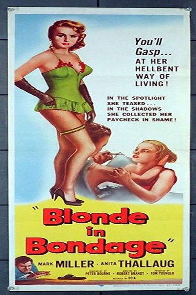 Póster de Blonde in Bondage
