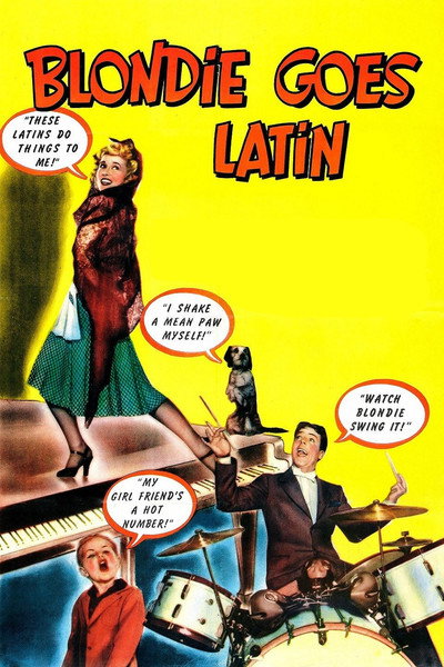 Póster de Blondie Goes Latin