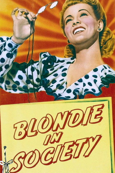 Póster de Blondie in Society