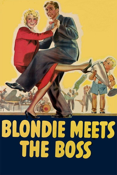 Póster de Blondie Meets the Boss