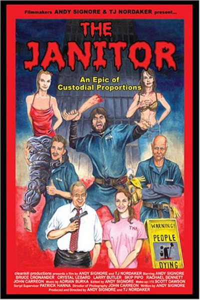 Póster de Blood, Guts & Cleaning Supplies: The Making of 'The Janitor'