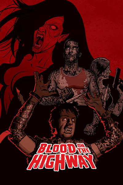 Póster de Blood on the Highway