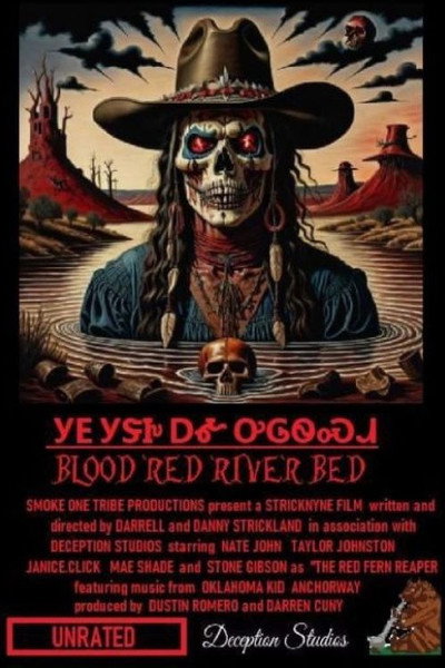Póster de Blood Red River Bed