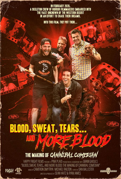 Póster de Blood, Sweat, Tears... and More Blood: The Making of Cannibal Comedian