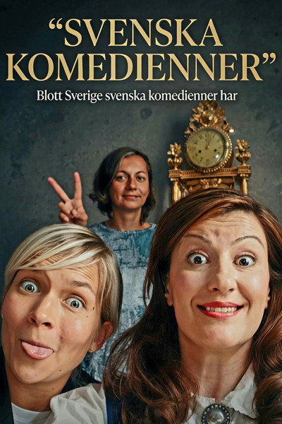 Póster de Blott Sverige svenska komedienner har