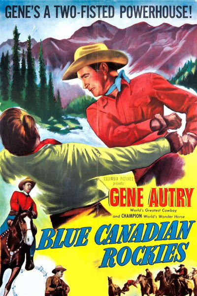 Póster de Blue Canadian Rockies