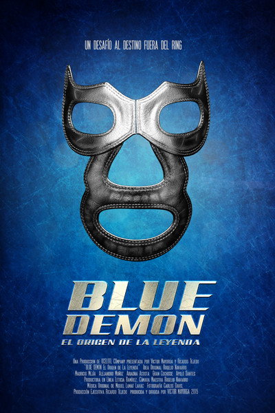 Póster de Blue Demon El Origen De La Leyenda