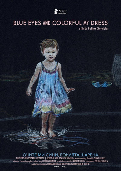 Póster de Blue Eyes and Colorful My Dress