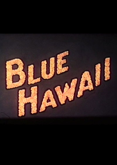 Póster de Blue Hawaii