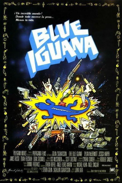 Póster de Blue Iguana