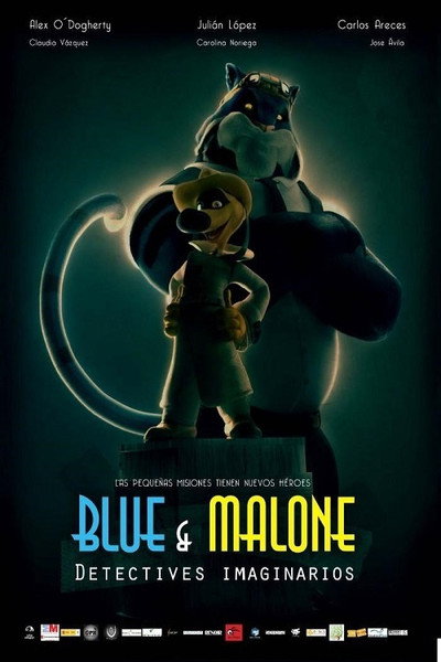 Póster de Blue & Malone, detectives imaginarios