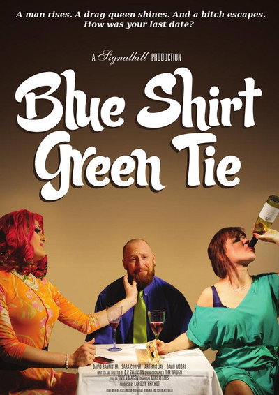Póster de Blue Shirt Green Tie