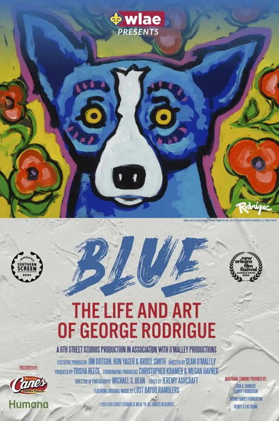 Póster de Blue - The Life and Art of George Rodrigue