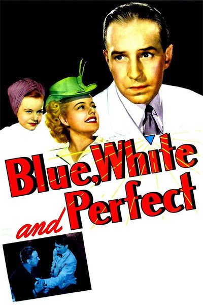 Póster de Blue, White and Perfect