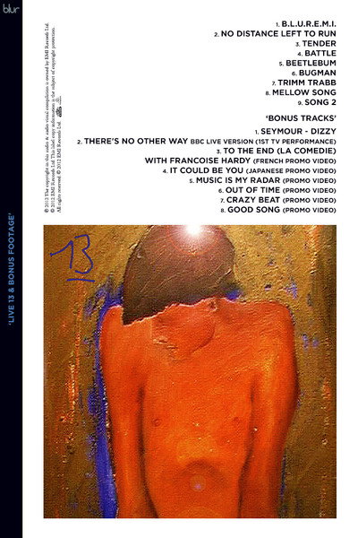 Póster de Blur: Live 13