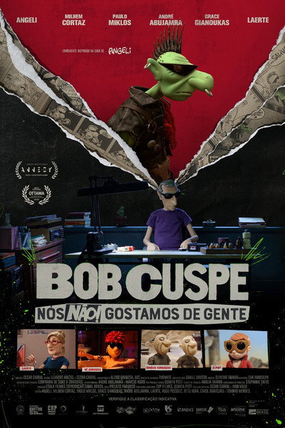 Póster de Bob Cuspe - Nós Não Gostamos de Gente