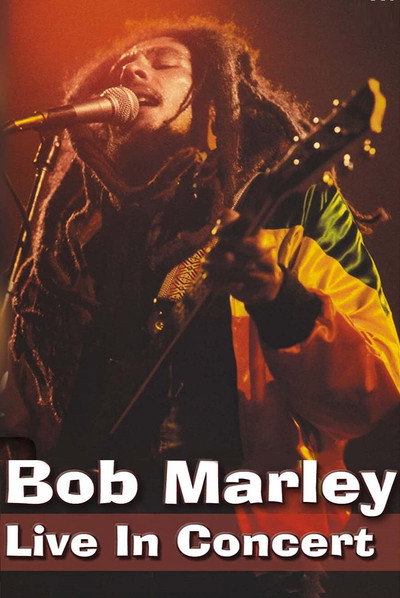 Póster de Bob Marley Live in Concert
